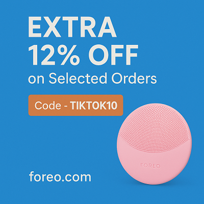 Extra 12% OFF on Selected Orders